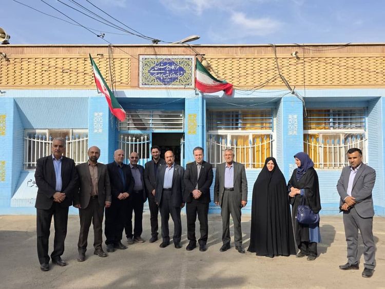 حضور رئیس و مدیرعامل مجمع خیرین مدرسه ساز شهرستانهای استان تهران در منطقه جوادآباد